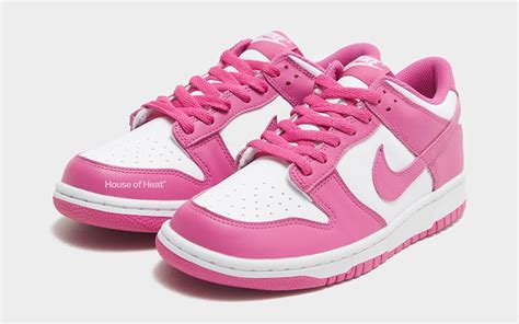 pink dunks for women